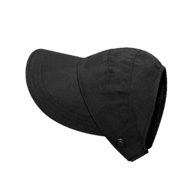 Summer baseball cap similar to Ruth's, with mask attachment, quick-dry fabric, ponytail-friendly, sun protection, thin half-top sun hat, 3-pack