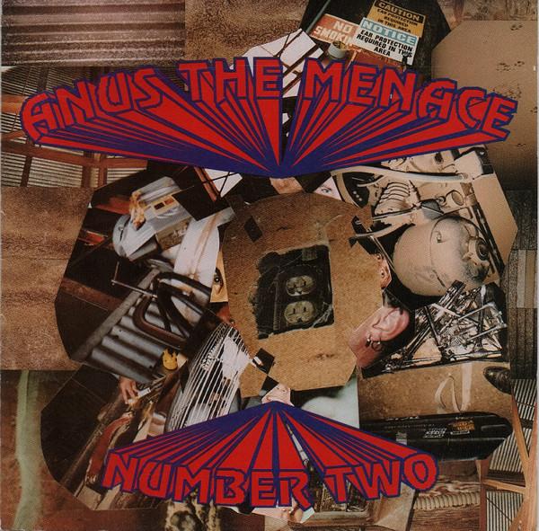 CD ANUS THE MENACE - Number Two  FLIP051 Flipside Record 1993 US Rock Used