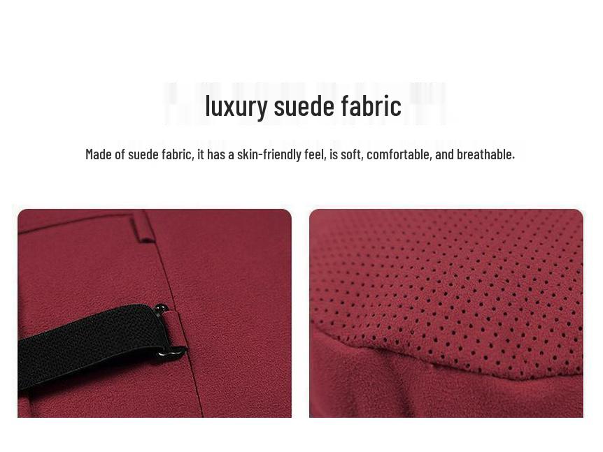 Suede Neck and Lumbar Support Pillows for Hongqi HS5/H5/HS7/H7/H9