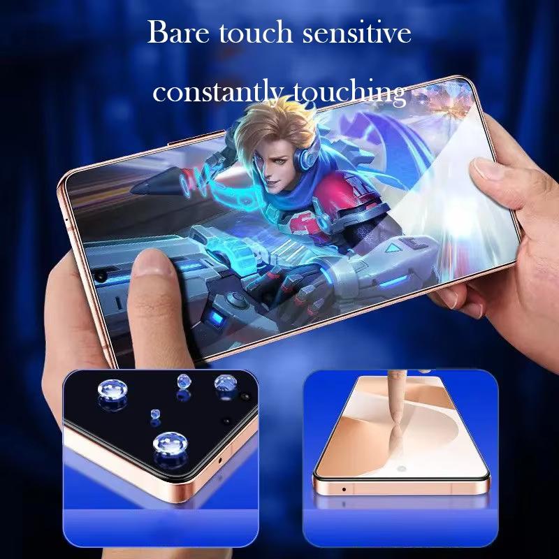 2PC Tempered Glass For OPPO A78 Dust-free Installation Film Screen Protector for OPPO A78