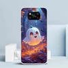 Милый чехол-привидение на Хэллоуин для Xiaomi Poco F7 Ultra X7 X6 X5 Pro M7 Чехол для телефона Redmi 15 15C 13 13C 12 12C 10 10C Печатный Shel