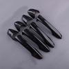 Carbon Look Exterior Door Handle Cover Trim For Benz W204 C300 C350 C250 C63 AMG