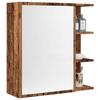 VidaXL Bathroom Mirror Cabinet Old Wood 62.5x20.5x64 Cm, Bathroom Cabinet with Mirror, Cabinet of 856177
