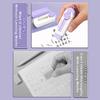 With 4 Refills Pencil Erasers Refillable Sliding Rubber Eraser  Back To School Gift