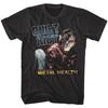 Графическая футболка с альбомом Quiet Riot Metal Health, винтажная футболка группы с металлическим логотипом и дизайном маски, унисекс, повседневная футболка для мужчин