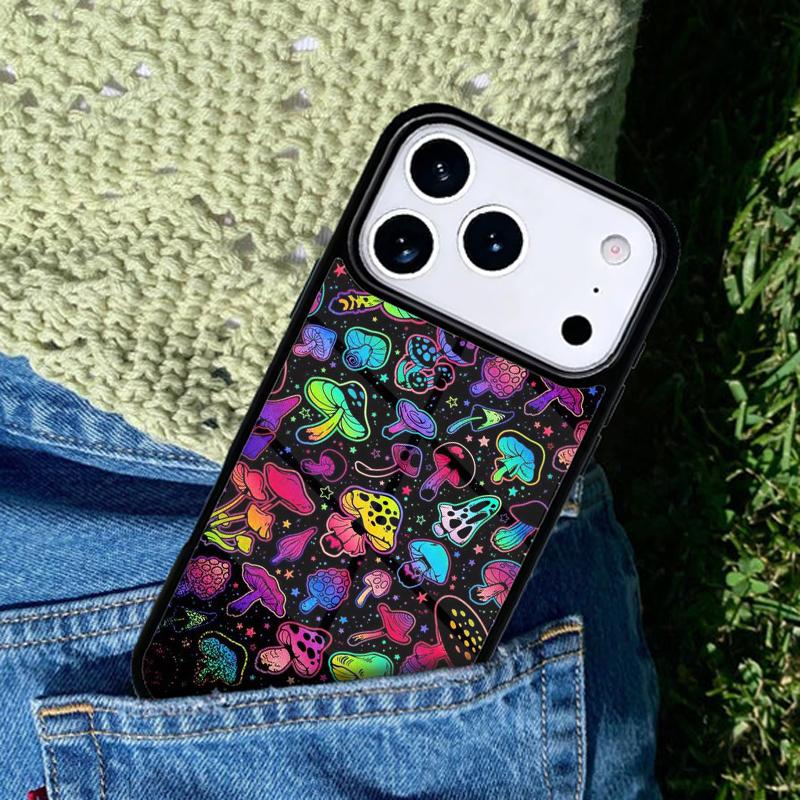 Colourful Psychedelic Trippy Art Phone Case Cover for IPhone 11 12 13 14 15 16e 17 Pro Max Coque for IPhone 17 Air