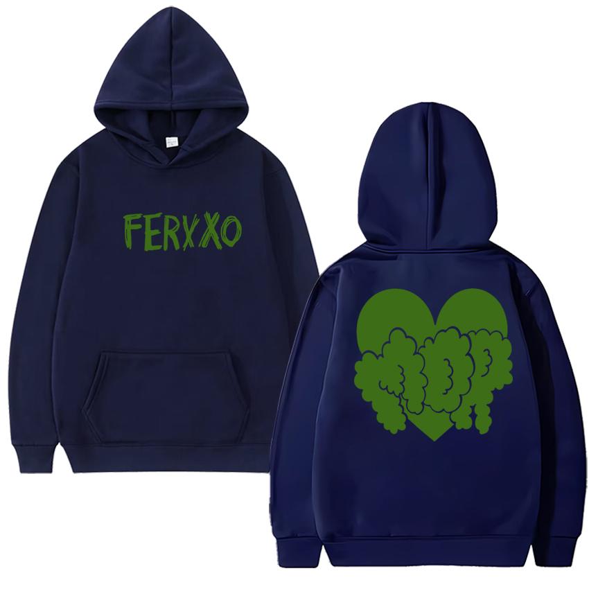 High Quality FERXXO Feid album music printed Sweatshirt Men women harajuku fashion Hoodies Unisex Fleece Long sleeve pullovers