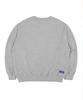 UPPERSTROP [Up3301] New Logo Basic Sweatshirt Light Grey