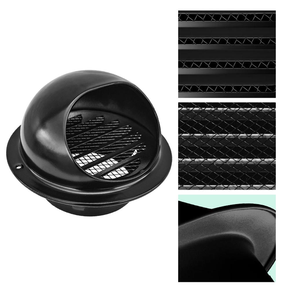 Air Duct Stainless Steel Cover with Longlasting Resistant Material and Rainproof Louver Design for Exhaust Vents
