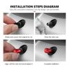 For Toyota Car Logo Wheel Tire Valve Caps Tyre Rim Stem Cover Decorative Accessories MTV2 Harrier RAV4 CHR Corolla Camry Highlander