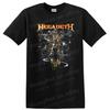 Футболка Megadeth Heavy Metal Robot Научно-фантастическая Графическая футболка с концерта