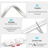 LED Neon Rope Lights with App/Remote Control 5V Music Sync Waterproof Flexible DIY Design RGB Strip Lights for Bedroom Party