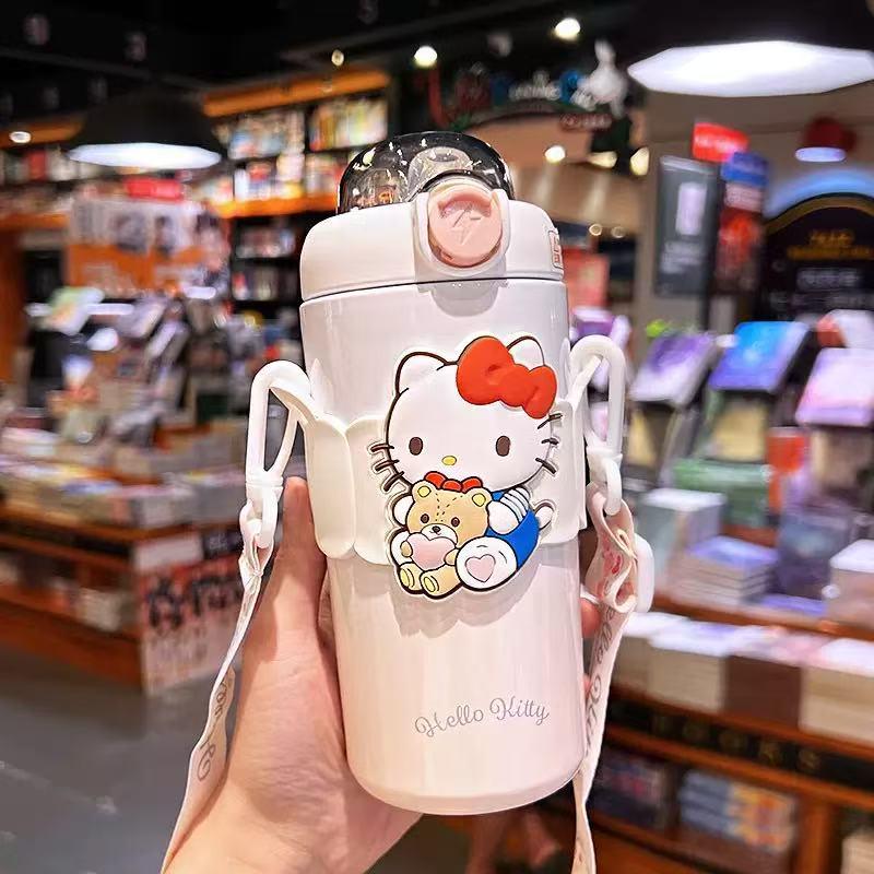 Термос-бутылка Sanrio Kuromi 316 пищевого качества для детей