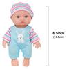 Мягкие виниловые куклы-младенцы Кукла для ухода Реалистичные реборны Игрушка Игра в родительство Популярная коллекционная игрушка для детей 6,5 дюймов
