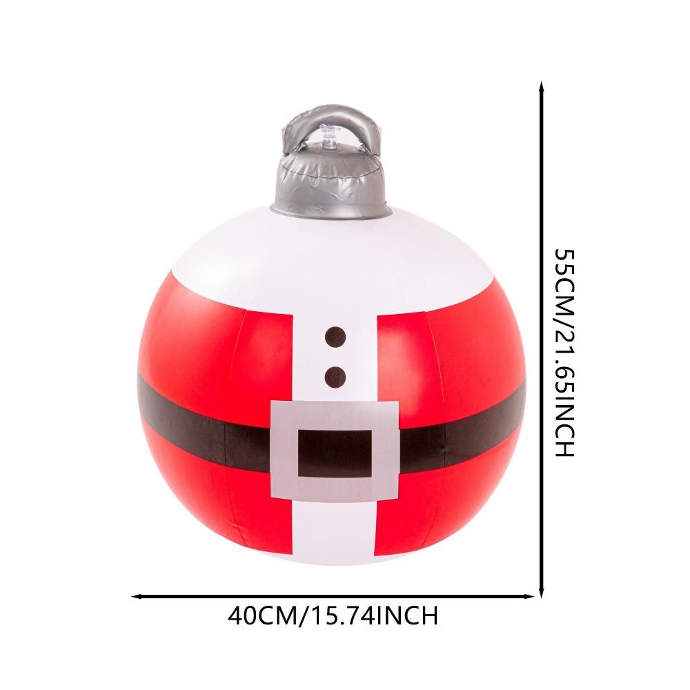 DIY Inflatable Ball PVC XMAS Balloon Gift Courtyard Balloon Christmas