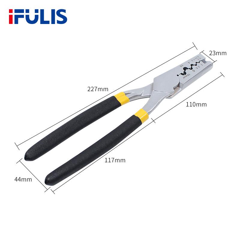 PZ0.5-16 Немецкие клещи для обжима медных трубок для электриков (Терминал холодного прессования VE)