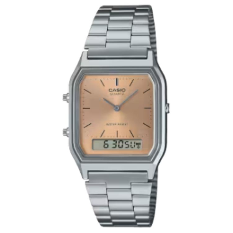 Casio Женские кофейные часы AQ-230A-4AMQYJF