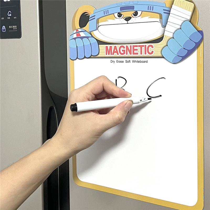 Soft Magnetic Erasable Refrigerator Message Board Sticker Pvc Writing Board Whiteboard Day Weekly Month Plan Table