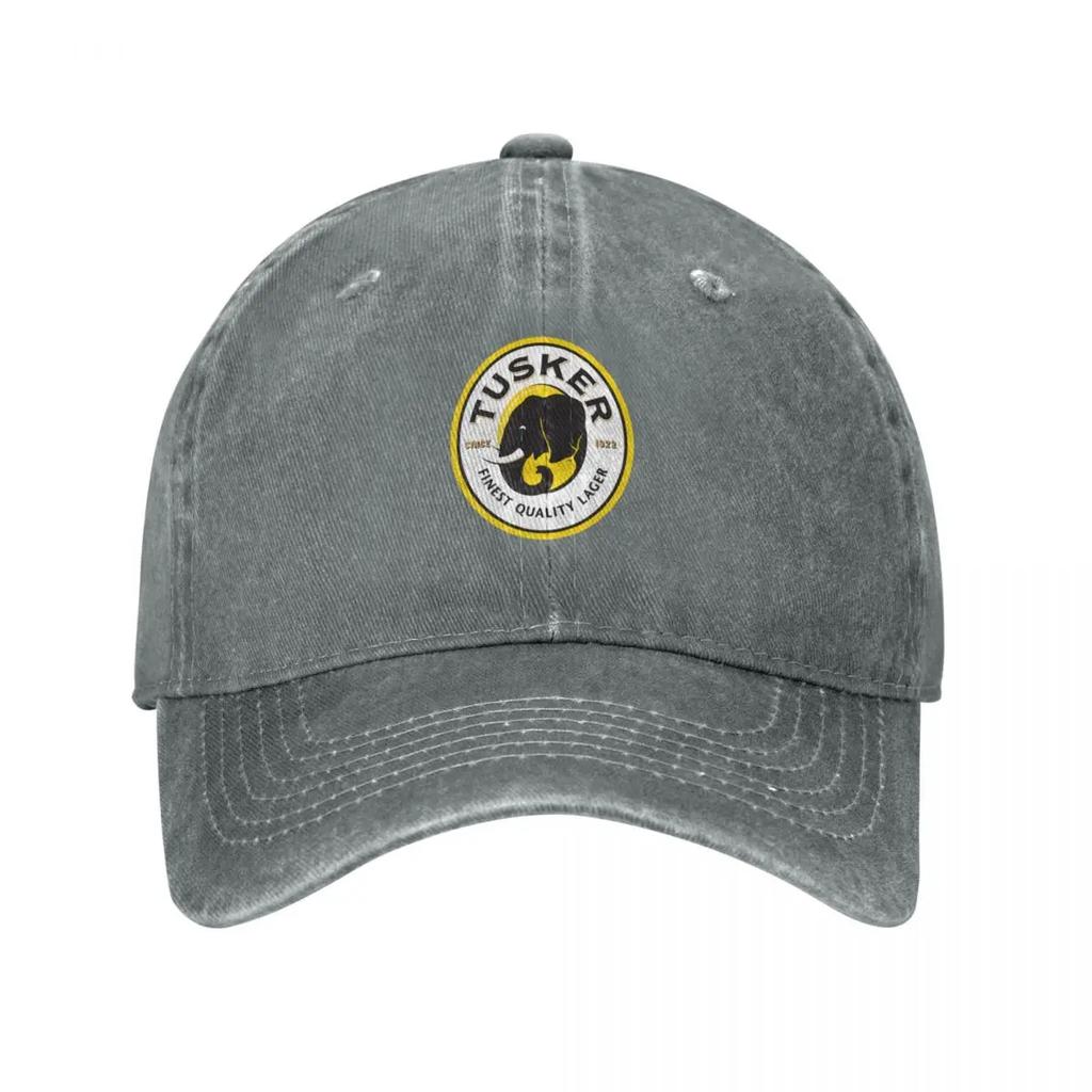 Tusker Lager Logo Baseball Cap custom caps sailor cap for Unisex Military Cap Unisex Luxury Hat Women Hats Unisexs