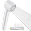 BYRISON Shower Water Purification Shower Chlorine Water High Cleaning Shower Head for Low Water High Water Super Ultra Fine Water 3 Types of Adapters