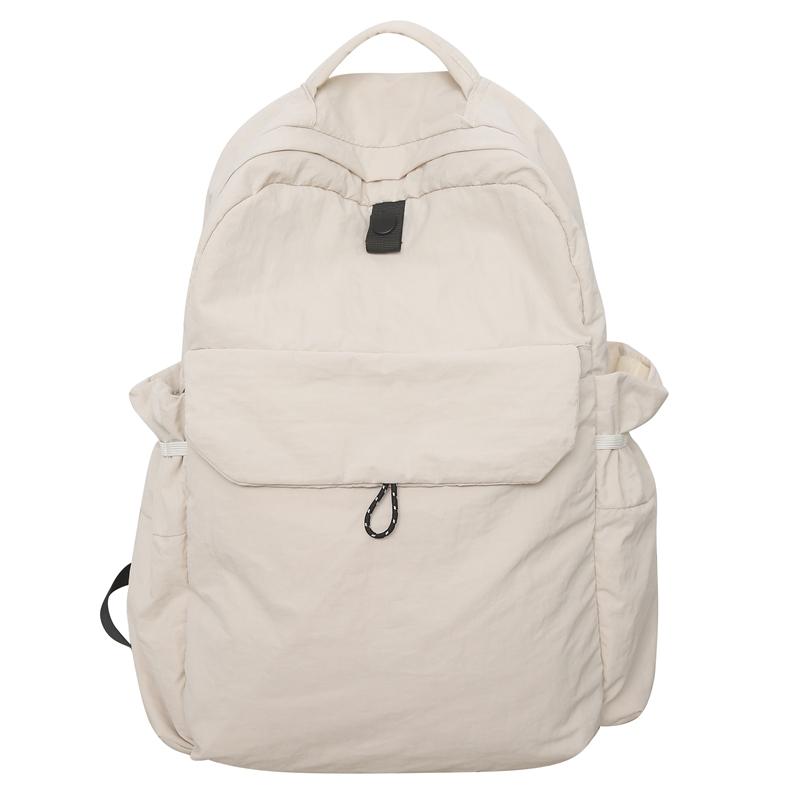 Однотонный рюкзак большой емкости для школьников, женский дорожный рюкзак, мужская компьютерная сумка