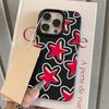 Модный Чехол Для Телефона С Рисунком Красной Звезды Для IPhone 17 16 15 14 Plus 13 12 11 Pro Max Чехол 16E 17Air Ударопрочный Мягкий Силиконовый Чехол