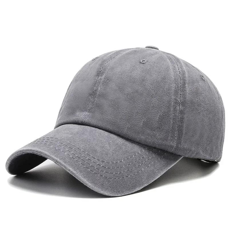 Women Men Cotton  Fashion Snapback Solid Baseball Cap Autum Winter Hat Outdoor Simple Vintag Visor Casual Cap Hat For Women Men