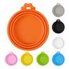 Pet Food Can Lid 3-in-1 Silicone Can Cover One Lid Fits