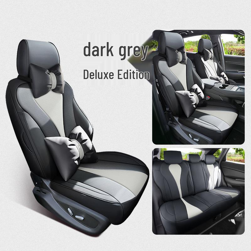 Всесезонные кожаные чехлы и подушки для сидений BYD Sea Lion 06 EV/DMi – Полное покрытие