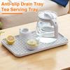 1 комплект сливного поддона, двухслойный сушильный поднос, прочный поднос для сервировки чая, прочная сушилка для посуды для домашней кухни