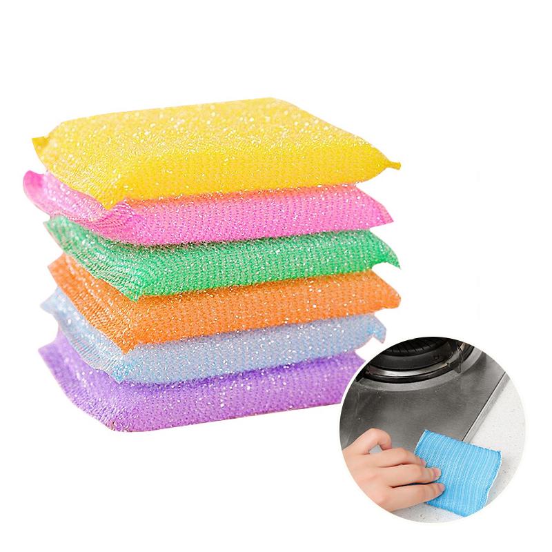 Кухонная мочалка, губка, щетка, антипригарная ткань для чистки масла, ткань для стирки, волшебная губка, кухонные аксессуары