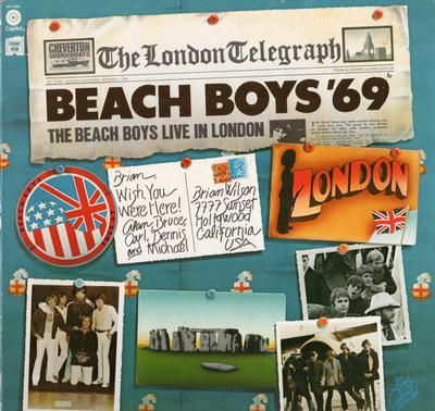 Виниловая пластинка BEACH BOYS - Beach Boys '69: Beach Boys Live In ST11584 CAPITOL 1976 США Рок Б/у