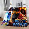 Game B-blox fruits printed blanket Picnic blanket Warm blankets Outdoor Blanket Home bed linings blankets for beds Birthday Gift