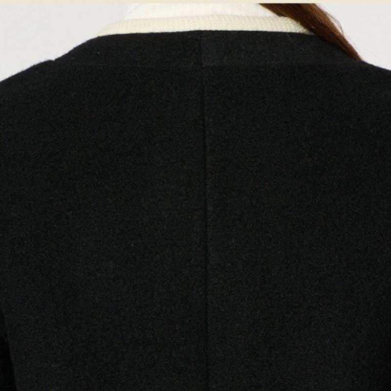 Bcbg Wool Blend Collarless Jacket B4w9j104