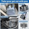 Pet Carrier Backpack Portable Breathable Foldable Light Comfort for Cats Dogs Outdoor Travel Transport Bag for Small Medium Pets