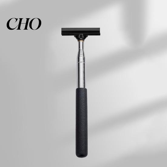 Side Mirror Squeegee Squeegee, Car Rearview Cleaning Brush, Telescopic Exterior Cleaner Snow Removal Brush for Wiping Defogging, Portable Accessory