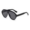 Large Frame Sunglasses For Cycling Versatile Sunglasses Personalized Outdoor Fashion Sunscreen Trendy Sunglasses 3084