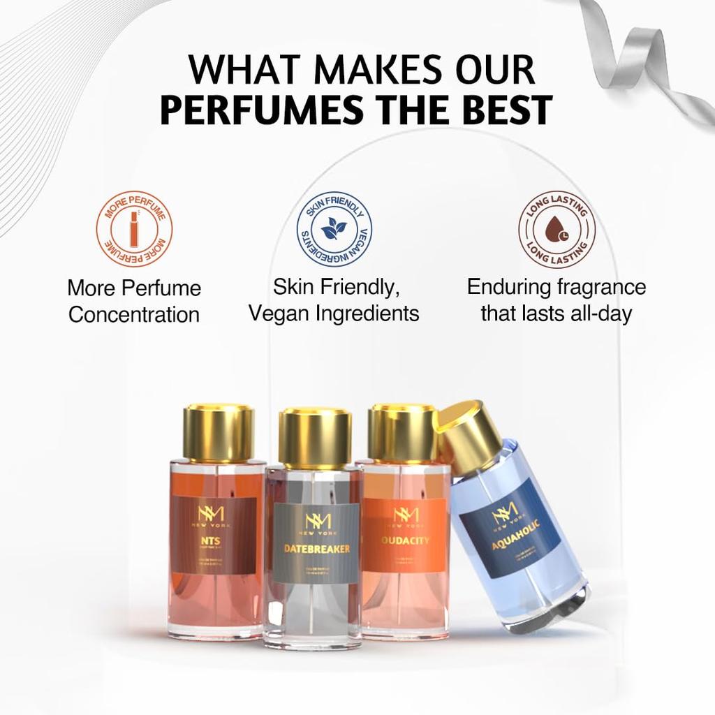 Datebreaker Luxury Perfume For Men | Premium Long Lasting Fragrance Spray | With Aromatic Blend of Citrus & Spice | Men Perfume | 100 Ml