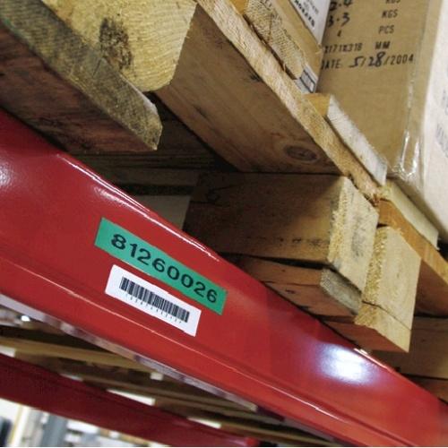 Dymo 45019 (S0720590) Label Tape 12mm x 7m, Black on Green