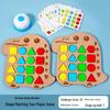 Головоломка на сопоставление геометрических форм и распознавание цветов для детей (Возраст 3+), Включает строительные блоки и особенности игры для взаимодействия родителей и детей