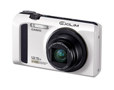 Casio Цифровая камера EXILIM с оптическим зумом в миллион пикселей 12,1 12,5x EX-ZR100WE