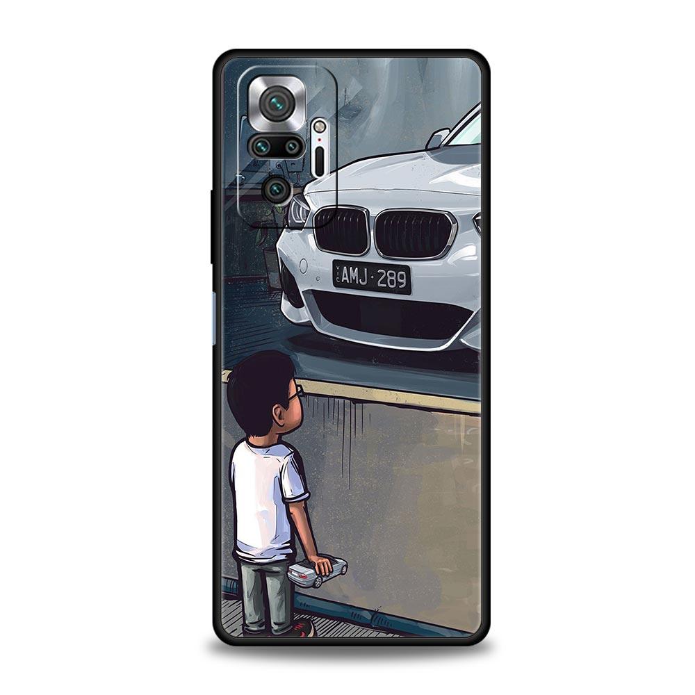 Чехлы для Redmi 10C Boy See Sports Car Jdm Drift, чехол для телефона Xiaomi Redmi Note 12 11 9S 9 10 Pro Plus 7 9T 8T 9C 9A 8A, чехол