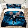 Football Hero Action Print 3Pcs Bedding Setduvet Cover With 2 Bedropillowcase Home Birthday Gift