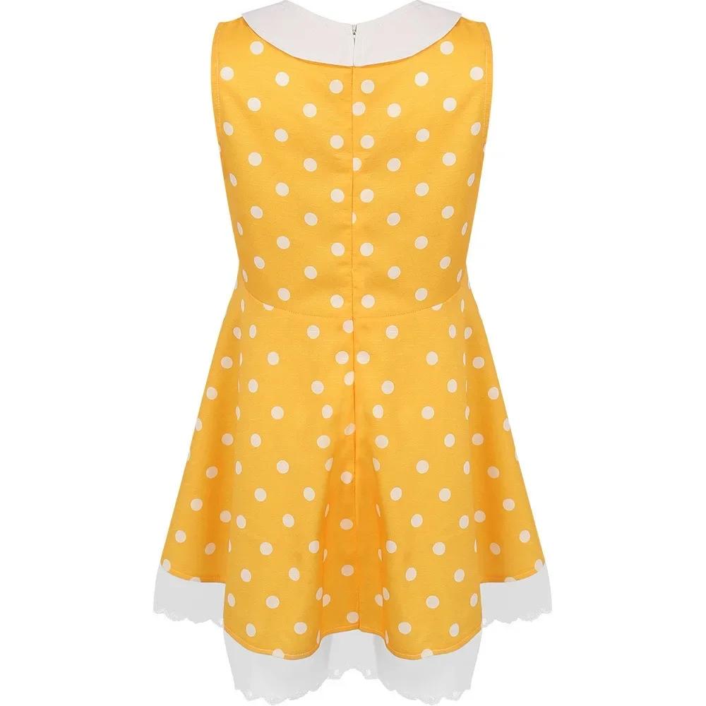 Toys Gaby Cosplay Costume Girls Yellow Dress Mask Full Set Kids Role Play Performance Clothing Suit Halloween Carnival Party