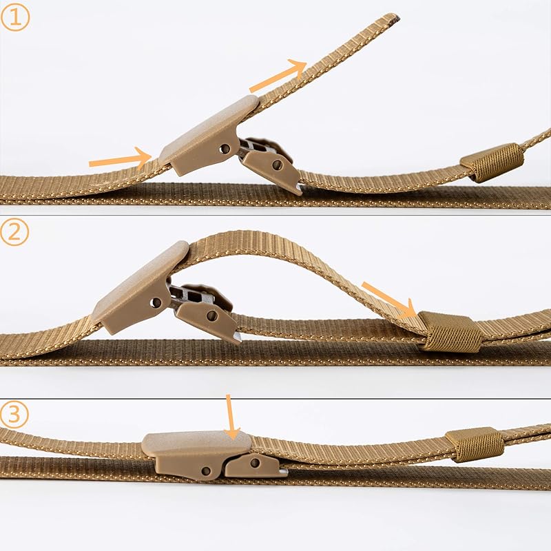 [XDIAN] Men's Belt Nonmetallic Work Clothes Self-Defense Force Military Casual Belt Nylon Belt Durable and Lightweight Adjustable Sport Belt Plastic