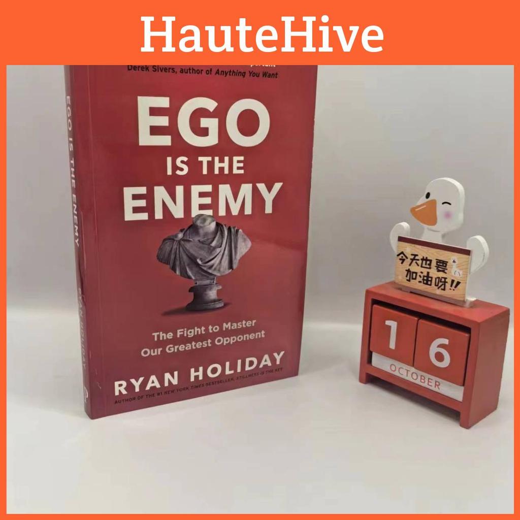 Проницательное чтение на английском языке «Эго — враг» Райана Холидея для развития личной дисциплины