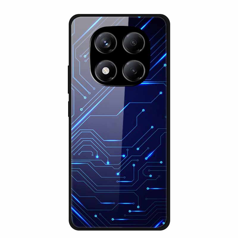 Роскошный Чехол Для Redmi Note 14 Pro 4G Чехол Из Закаленного Стекла Для Xiaomi Redmi Note14 Pro 4G Чехлы Для Телефона Модный Защитный fundas