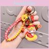 Zodiac 2025 Snake Keychain Colorful Silicone Pendant Excellent For Gifts And Souvenirs