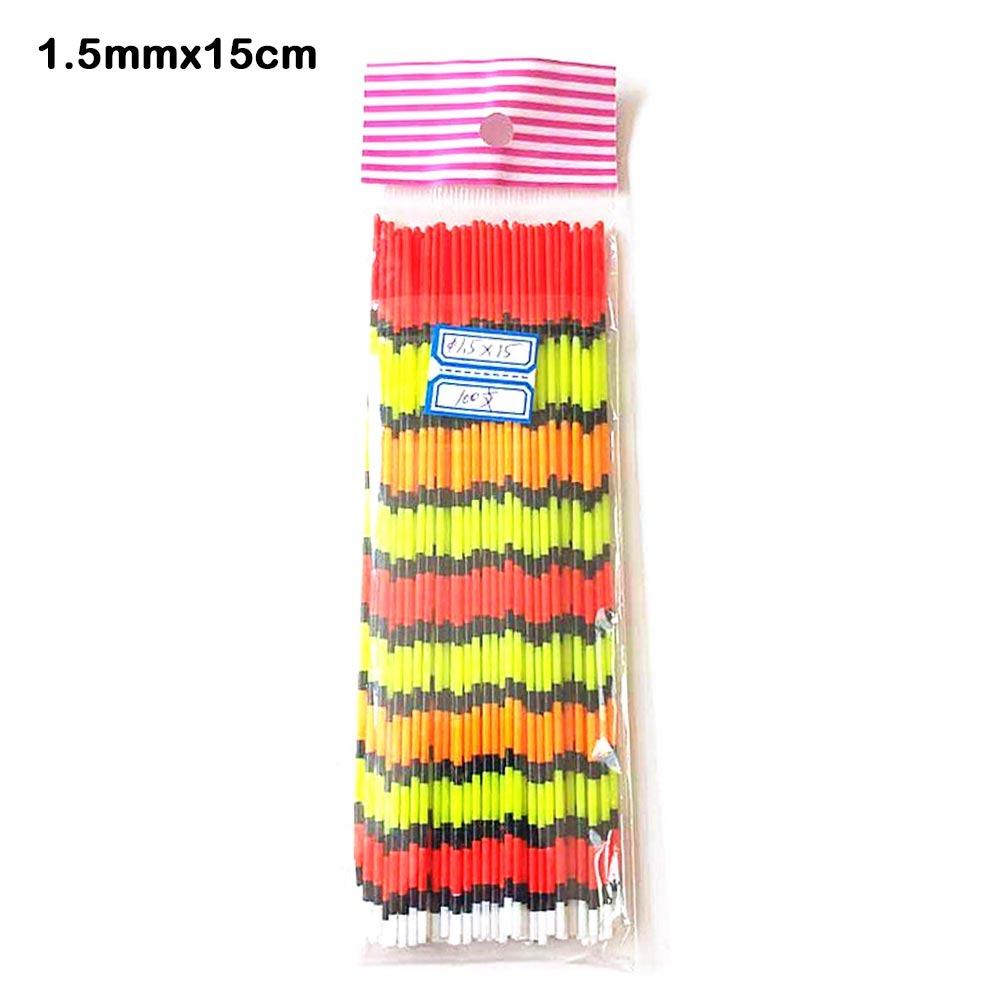 10pcs DIY Fishing  Float Top Drift Tail Eye catching Fishing Float Top Floats Buoy  Night Fishing