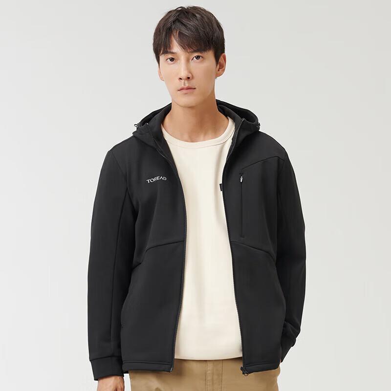 TOREAD Мужская уличная куртка софтшелл с капюшоном